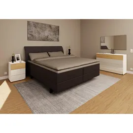 Musterring Boxspringbett 180 x 200 cm H2 Beige