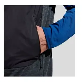 Odlo Herren Ascent Hybrid Weste (Größe M, schwarz)