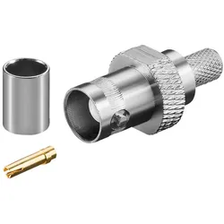 Wentronic goobay - Video-/Audioanschluss - BNC weiblich