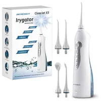 Berdsen Tragbare Munddusche Berdsen ClearJet X3 Zahnpflege 4 Düsen 150 ml Wassertank Zahnreinigung Zahnpflegesystem Irrigator Mundpflege