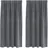 vidaXL Verdunkelungsvorhänge 2 pcs Hellgrau 140 x 175 cm