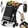 24move Einkaufstrolley schwarz 55 L