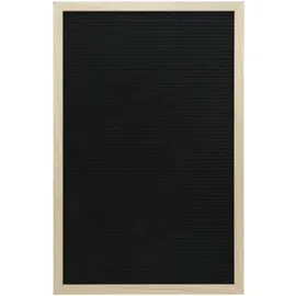 Securit Securit® bogstavtavle til væg teakramme 40x60 cm