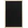 Securit Securit® bogstavtavle til væg teakramme 40x60 cm
