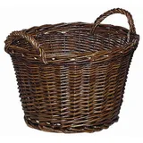 Weidenkorb Erntekorb Kartoffelkorb Eikaufskorb Holzkorb Garten Gartenzubehör Neu