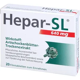Hepar-SL 640 mg Filmtabletten 20 St.