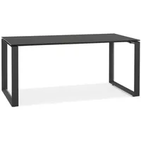 KADIMA DESIGN Bürotisch Glas & Metall | 160x80 cm