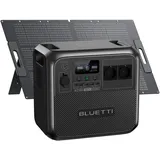 BLUETTI Stromerzeuger AC180 1800W/1152Wh Tragbarer Power Generator mit Solarpanel, (Mobile Stromgenerator mit LiFePO4 Batterie), 2.700 W Powerlifting-Modus