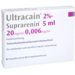 ULTRACAIN 2% Suprarenin 5 ml Inj.-Lösung i.e.Amp. 6X5 ml