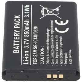 AccuCell Akku passend für Samsung SGH-X150, BST3108BEC /STD