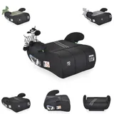 Moni Dakar i-Size Booster schwarz geeignet für Kinder 125-150 cm entspricht i-Size-Verordnung R129/03 - Schwarz