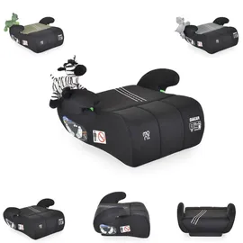 Moni Dakar i-Size Booster schwarz geeignet für Kinder 125-150 cm entspricht i-Size-Verordnung R129/03 - Schwarz