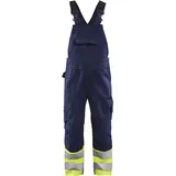 Blåkläder Blaklader 266218008933C44 High Vis Latzhose, Marineblau/Gelb, Größe C44