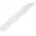 Alberts Alberts Winkelprof gleichsch ungelocht L1000x B25x H25x S1 8mm Kunststoff weiß