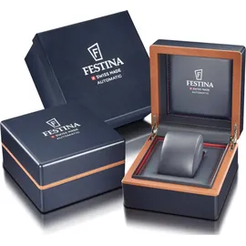 Festina Automatik F20055 Burgunder Edelstahl 45,8 mm F20055/5