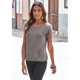 LASCANA Kurzarmshirt Mehrfarbig 32/34