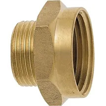 Geka Gewindenippel Messing Innengewinde 3/4 ′′ Außengewinde 1 ′′
