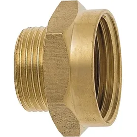 Geka Gewindenippel Messing Innengewinde 3/4 ′′ Außengewinde 1 ′′
