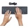 CONTOUR Design Balance Keyboard Wired schwarz/silber, USB, DE (BALANCE-DE-WIRED)