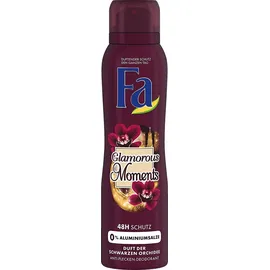 Fa Glamorous Moments Deo Spray 48h stoppt Bakterien 0% Aluminiumsalze