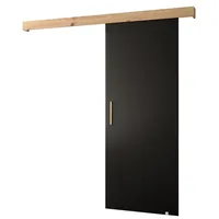 Schiebetür Komplettset - Schiebetürsystem Salwador 1 - Schiebetüren - Trennwände - Raumteiler - Innentüren, Tür 90 x 204 cm - Schiebetür Schiene - Zimmertür mit Schiebetür Griff - Saloontür