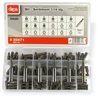 DEMA Bit - Sortiment 114 teilig