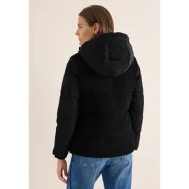 Cecil Jacke mit Strukturmix - schwarz