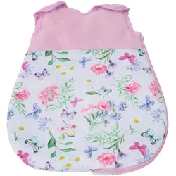 Puppen Schlafsack CHIC2000 "Bola, Flowers", bunt (flowers), Puppenausstattungen, Kinder, Polyester