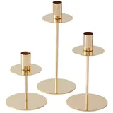 Boltze home Kerzenständer, Metall, 10x23x10 cm, , Zubehör, Kerzenhalter,