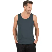 Trigema Unterhemd » Trägershirt aus 100% Baumwolle«, (1 St.), Gr. S, anthrazit, , 389262-S