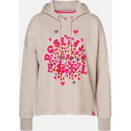 LIEBLINGSSTÜCK Hoodie IzzyL Beige Melange S