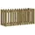 vidaXL Hochbeet Lattenzaun-Design 150 x 50 x 70 cm Braun
