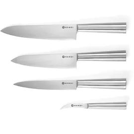 HENDI Messerset 4-teilig, aus Edelstahl
