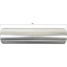 Scorprotect Scorprotect® Rohrisolierung Alu 18 x 30 mm x 1 Meter) Steinwolle alukaschiert 0.040 W/mK