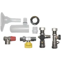 WOLF-Garten WOLF | Anschluss-Set | Gasheiztherme | Aufputzmontage