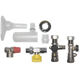 WOLF-Garten WOLF | Anschluss-Set | Gasheiztherme | Aufputzmontage