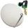 PremiumX 100cm Alu hellgrau + Full HDTV Quad LNB