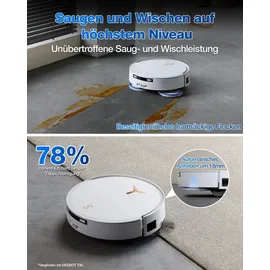 Ecovacs Deebot T50 Max Pro Omni weiß