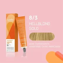 Londa Professional Demi-Permanent Color Creme 8/3 hellblond gold 60 ml