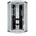 AcquaVapore mit Schiebetür 100 215 schwarz Sicherheitsglas D46-23T1-EC