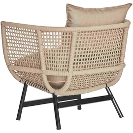 JAN KURTZ Suka Sessel Aluminium taupe