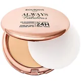 Bourjois Always Fabulous 310 Beige, Kompaktpuder, leichte Formel, langer Halt bis zu 24 Stunden, SPF 20, Hyaluronsäure, mattes Finish zweite Haut, 7 g