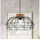 EGLO Padstow 1-flg. 110 cm schwarz Holz-Stahl