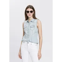 Arizona Jeansbluse blau 38