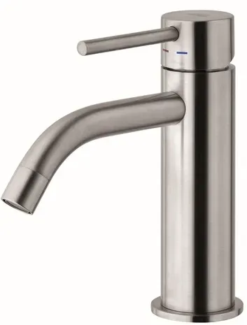 Paffoni Light Waschtischarmatur Edelstahl LIG071ST