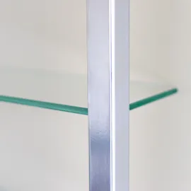 Spinder CUBIC Wandregal 46 x 13 x 167 cm Silber