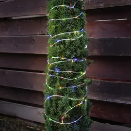 MARELIDA LED Lichtschlauch bunt Außen Lichterkette Party Garten Balkon 12m