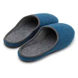Pantoffelmann Pantoffeln Blau 38