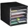 Relaxdays Schubladenbox 23,5 x 3,7 x 31,5 cm 5-tlg. transparent
