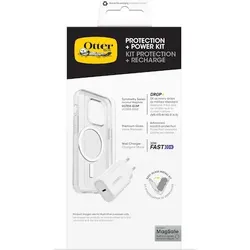 OtterBox Protection / Power KIT Apple iPhone 16 - clear/white